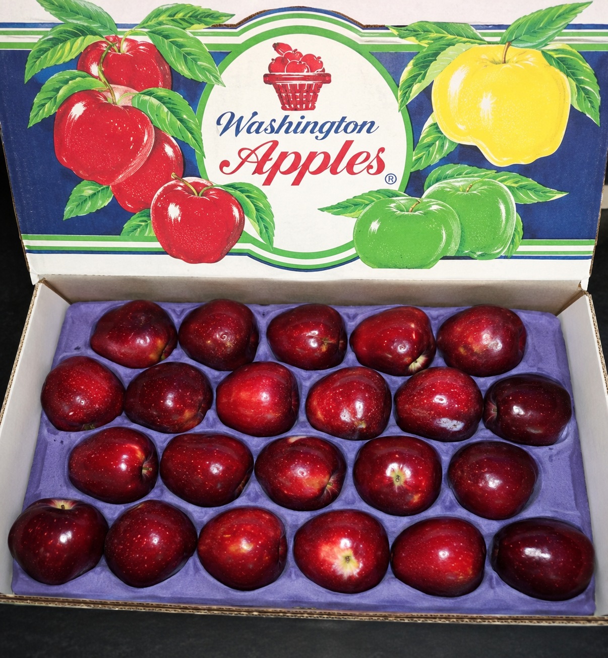 Red Delicious 1 layer · 22ct (88s)