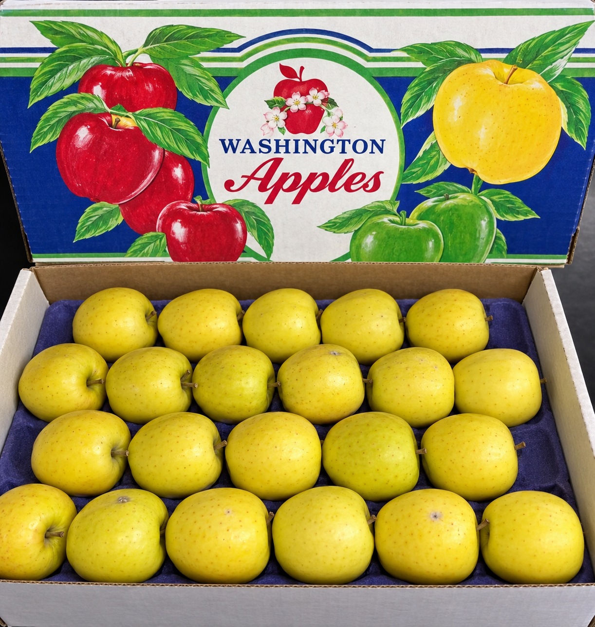 Golden Delicious 1 layer · 22ct (88s)
