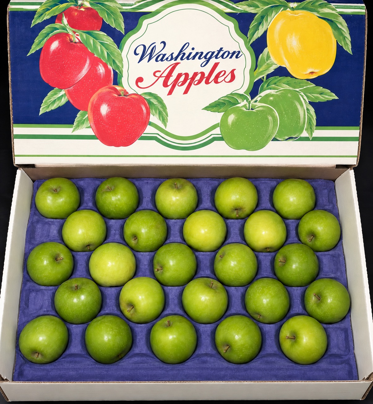 Granny Smith 25ct · Using 125 size